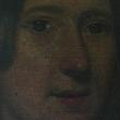 c.1840s, Oil on Canvas - Pretty Young Woman - Possibly American