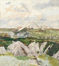Carel Weight Autumn - Clay Pits, Cornwall