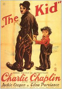 Charlie Chaplin The Kid German Film Poster