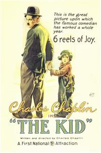 Charlie Chaplin The Kid Film Poster