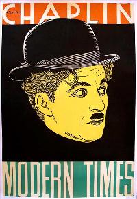 Charlie Chaplin Modern Times Film Poster