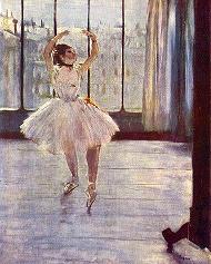 Degas Dancer being photographed Print