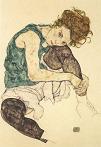 Egon Schiele Seated Woman Print