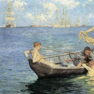 henry tuke august blue print