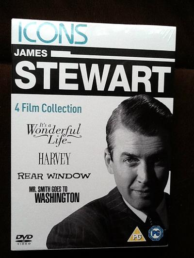 James Stewart Icons Dvd Boxset - It's A Wonderful Life/Harvey/Rear Window/Mr. Smith Goes To Washington
