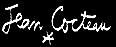 Jean Cocteau Signature