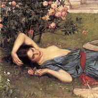 John William Waterhouse - Sweet Summer Fine Art Print