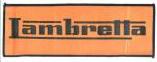 lambretta printed strip patch