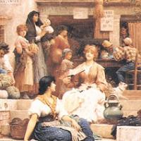 Luke Fildes - Venetians Fine Art Print