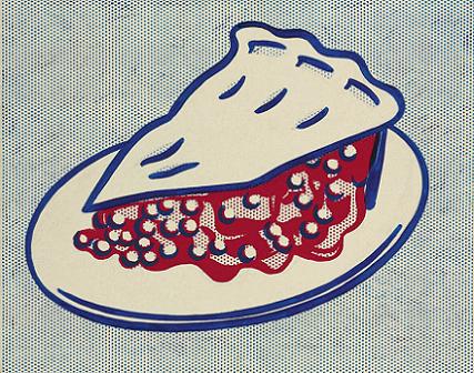 Roy Lichtenstein Cherry Pie