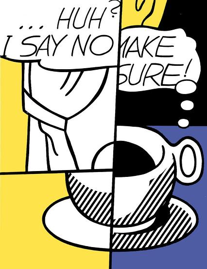 Roy Lichtenstein Huh