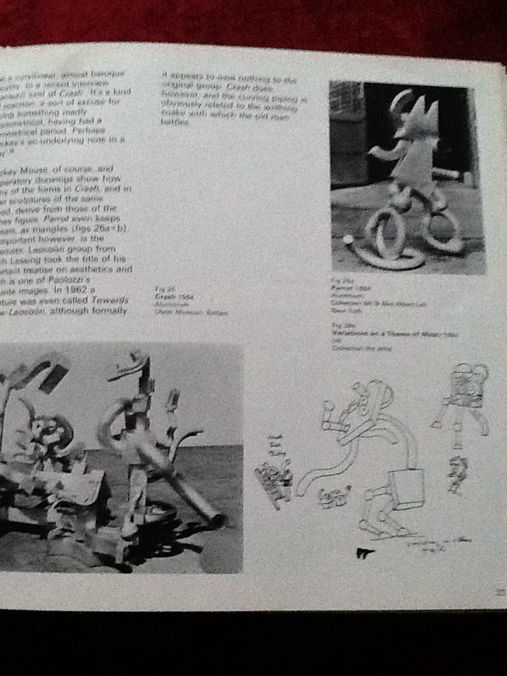 Sir Eduardo Paolozzi Signed The Tate Gallery Exhibition Catalogue