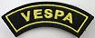 vespa embroidered shoulder patch