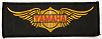 yamaha wings woven patch